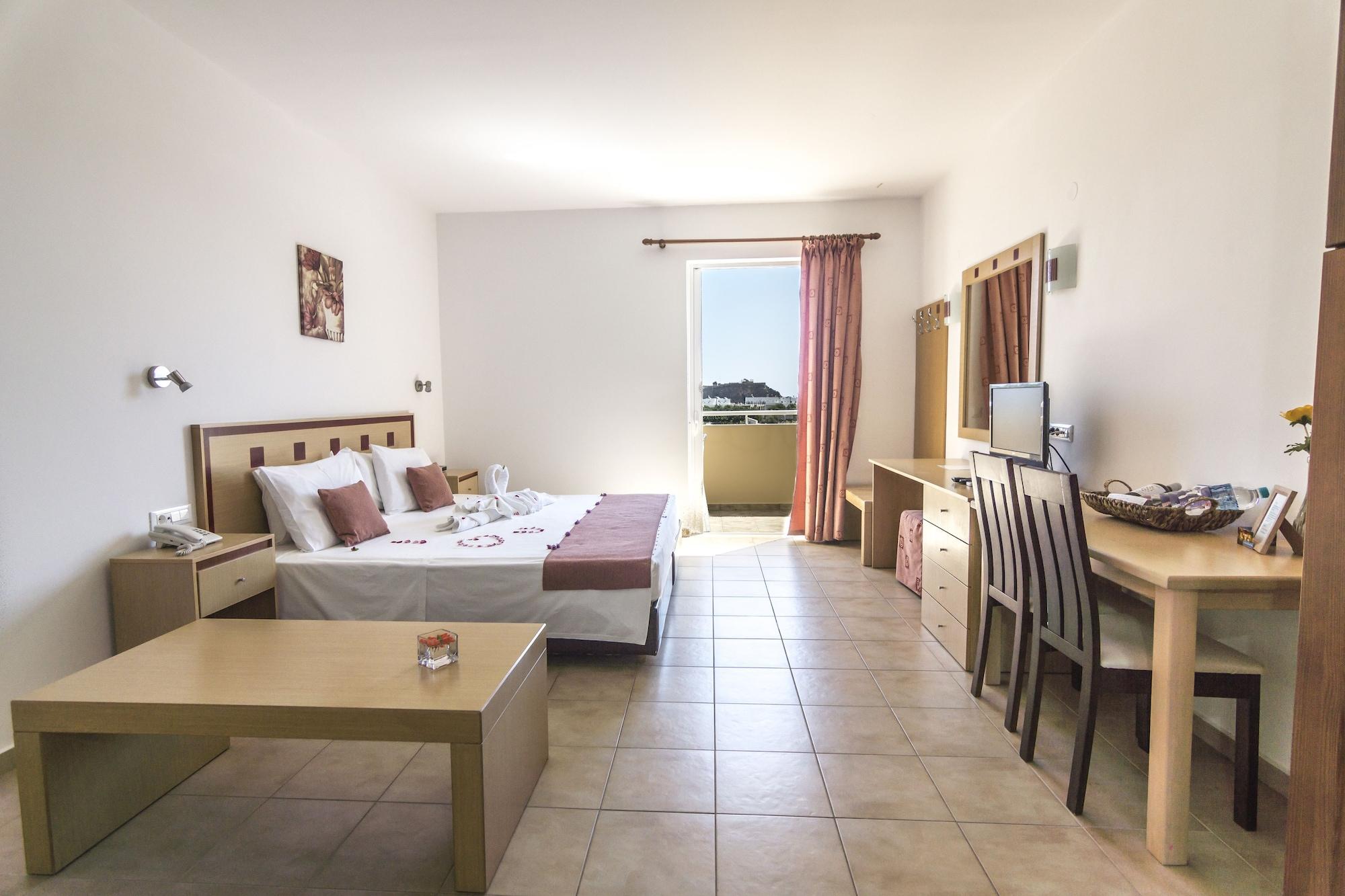 Lindos Blue Sky Aparthotel Luaran gambar