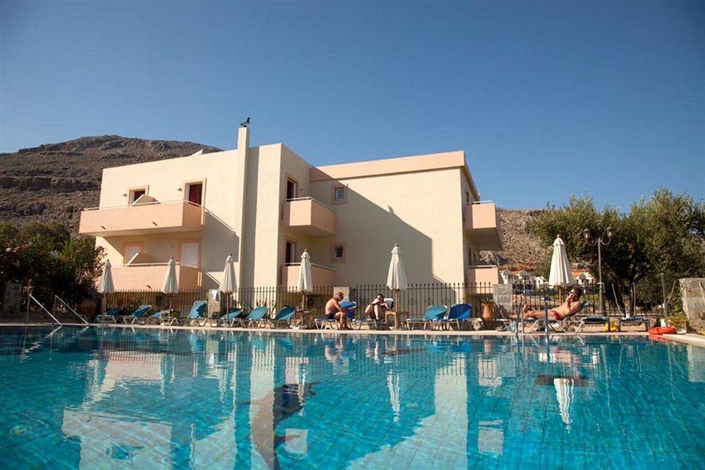 Lindos Blue Sky Aparthotel Luaran gambar